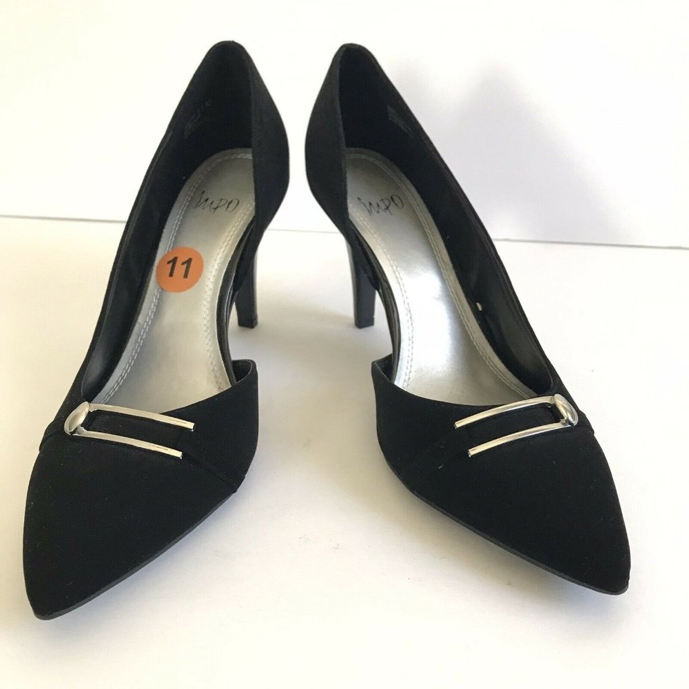 IMPO Topanga Black Heels Sz 11